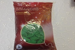 12 inç EVERTS YEÞÝL DEKORASYON BALONU