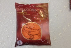 12 inç EVERTS TURUNCU DEKORASYON BALONU