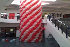 BALON SÜSLEME KOLON KAPLAMA