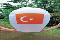 AY YILDIZ BASKILI DÝLEK FENERÝ