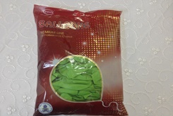 12 inç EVERTS AÇIK YEÞÝL DEKORASYON BALONU