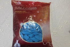 12 inç EVERTS AÇIK MAVÝ DEKORASYON BALONU