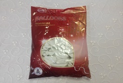 12 inç EVERTS BEYAZ DEKORASYON BALONU