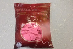 12 inç EVERTS PEMBE DEKORASYON BALONU