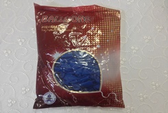 12 inç EVERTS MAVÝ DEKORASYON BALONU